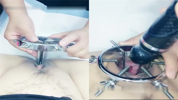 周晓琳被大哥虐逼：扩阴器撑开骚逼狂插尿道口